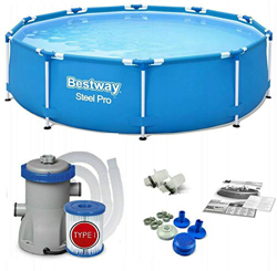 Bestway 56679 – Steel Pro – Piscina exterior redonda 305 x 76 cm, bomba de filtrado incluida precio