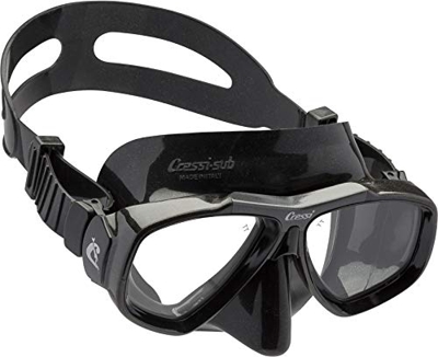 Cressi Tauchmaske Erwachsen Focus Optische Gläser Möglich Gafas de Buceo, Unisex, Negro