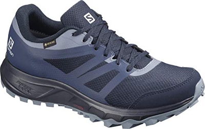 Salomon TRAILSTER 2 GTX W, Zapatillas de Running para Asfalto para Mujer, Azul (Navy Blazer/Sargasso Sea/Flint Ston), 40 EU