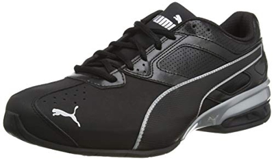 PUMA Tazon 6 FM, Zapatillas para Correr de Carretera para Hombre, Negro Black Silver, 40.5 EU