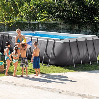Intex 54982 - Piscina (Piscina con Anillo Hinchable, Rectangular, 17203 L, 5490 mm, 2740 mm, 1320 mm)