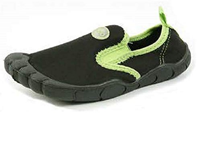 Escarpines de Agua para Niños Calzado Playa Zapatillas Deportes Acuáticos Zapato Deportivo (Negro, Numeric_33)