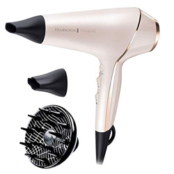 Remington AC9140 PROluxe - Secador de Pelo Profesional, Secador Iónico, Difusor y Concentrador, 2400 W, Rosa en oferta