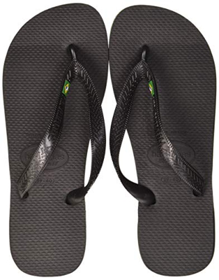 Havaianas Brasil, Chanclas Unisex Adulto, Negro (Black), 41/42 EU