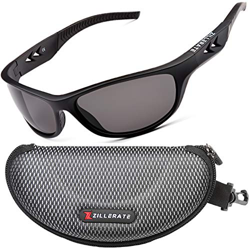 ZILLERATE Gafas De Sol Polarizadas Hombre Gafas De Sol Deportivas para Hombre y Mujer, Protección UV400 con Montura Ligera, Ideal para Ciclismo Esquí  precio