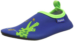 Playshoes Unisex Kinder Krokodil Laufschuh, Marine 11 precio