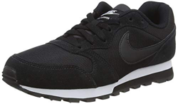 Nike WMNS Md Runner 2 - Zapatillas de deporte Mujer, Negro (Black / Black-White), 38.5 EU en oferta
