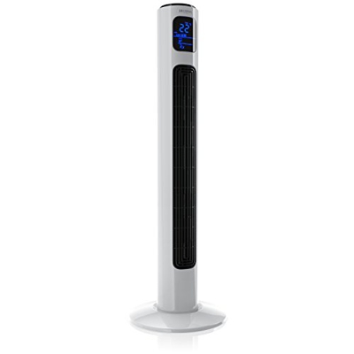 Brandson – Ventilador de Torre con Mando a Distancia - Oscillating Tower Fan - 45W - 3 Niveles de Temperatura Low Medium High - Temporizador - 3 Modos