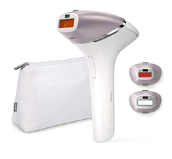 Philips Lumea Prestige BRI954/00 - Depiladora Luz Pulsada para la Depilación Permanente del Vello Visible en Casa con 3 Cabezales: Cuerpo, Cara y Zona en oferta