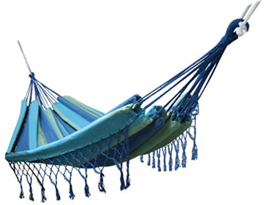 Kronenburg Handel 4260160000000 - Hamaca, Capacidad máxima de 200 kg, 320x160, algodón y poliéster