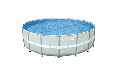 Intex Ultra Rondo II Frame Pool Set - Piscina para el Verano, Gris, 549 x 132 cm
