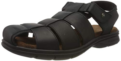 Panama Jack Sauron, Sandalias Punta Cerrada para Hombre, Negro (Negro C1), 40 EU