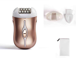 Depiladora eléctrica para mujer, inalámbrica, con batería, para depilación de piernas y cara en oferta