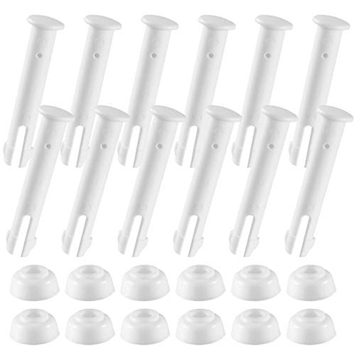 tEEZErshop - Pin y Seal para Piscinas Intex, Redondas y metálicas (12 Unidades), Intex 10'-12'