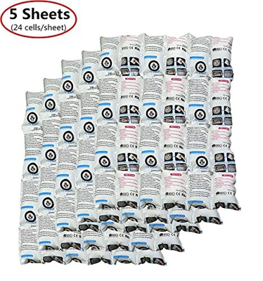 WORLD-BIO Bolsa de Hielo Absorbente Reutilizables avanzadas:Flexibles, no viscosas. Refrigerador Extremo para IR de excursión Camping Outdoor Food e (