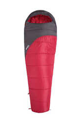 Mountain Warehouse Saco de Dormir Summit 300-23 x 41 cm - Cómodo, Saco de Dormir cálido Rojo Oscuro Cremallera Diestro - Longitud Regular precio