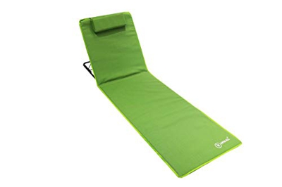 Homecall - Esterilla acolchada para playa, XXL (verde)