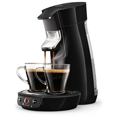 Senseo Viva Café HD6563/61 - Cafetera (Independiente, Máquina de café en cápsulas, 0,9 L, Dosis de café, 1450 W, Negro)