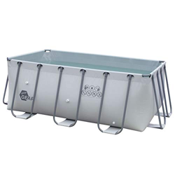 your GEAR XL Piscina Familiar Gris 3x2x1m Piscina con Marco de Acero Piscina Jardín Piscina para niños en oferta