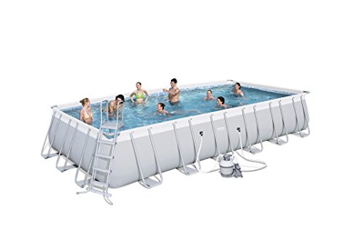 Bestway Best Way - Piscina Power Steel 732 x 366 x 132 cm + depuradora de Arena