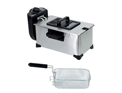 MAXELLPOWER FREIDORA ELECTRICA 3,5L Acero Inoxidable 2000W con Ventana EN LA Tapa Garantia precio