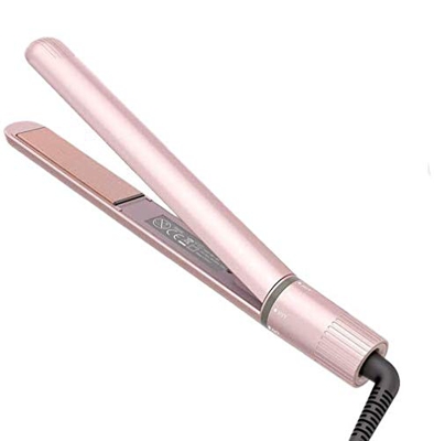 Plancha de Pelo de Cerámica Profesional, Rizos y Alisadores, Profesional Planchas del Pelo 2 in 1 Plancha de Pelo con Regulación de Temperatura (120 °