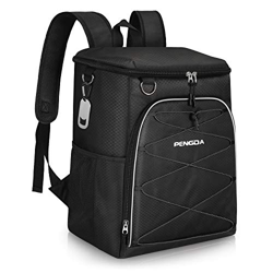 Mochila Nevera Mochila Térmica Mochila Isotermica de Almuerzo Nevera Portatil para Alimentos Frutas Grande con Correa Ajustable Bolso para Picnics, Fi características