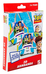 Sambro DTS-3394 - Manguitos de natación con Efecto 3D, diseño Toy Story con Woody y Buzz Lightyear, para niños de 3 a 6 años, con válvula de Seguridad características