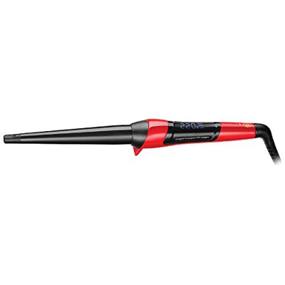 REMINGTON Silk Wand CI9755 - Rizador de Pelo edición Manchester United, Pinza de 13 a 25 mm, cerámica, Rojo y Negro