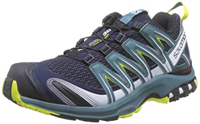 Salomon XA Pro 3D, Zapatillas de Trail Running para Hombre, Azul (Navy Blazer/Hydro./Evening Primrose), 44 EU