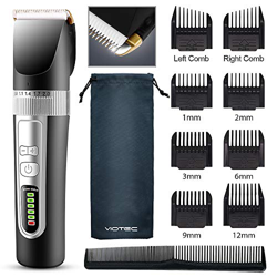 MOULEI Cortapelos Profesional Hombre Máquina de Cortar Pelo Cortador de Pelo Recargable,Barbero Electrico,Recortador de Barba Inalámbrico Y Precisión  en oferta