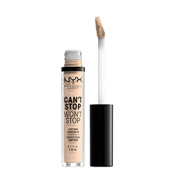 Nyx Professional Makeup Corrector No Comedogénico, Waterproof Y De Larga Duración Can'T Stop Won'T Stop 24H Tono  4  Light Ivory Para Pieles Claras precio
