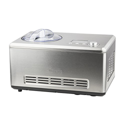 H.Koenig HF320 Máquina para Hacer Helados, 180 W, Acero Inoxidable en oferta