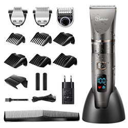 HATTEKER Cortapelos Hombre Maquina de Cortar el Pelo Cortadora de Pelo Barbero Electric Recortador de Barba y Precisión Waterproof precio