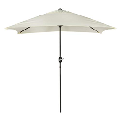 AKTIVE Garden 53879 Parasol balcón, 120 x 200 cm, crema mástil aluminio precio