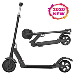 Patinete Eléctrico para Adultos, KUGOO S1 Scooter Electric Plegable Velocidad Máx 30 km/h, 350 Vatios, Batería 7.5Ah, Altura del Manillar Ajustable, P características