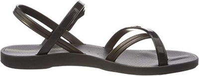 Ipanema Fashion Sand VII Fem, Sandalias de Talón Abierto para Mujer, (Black/Black 8023), 38 EU