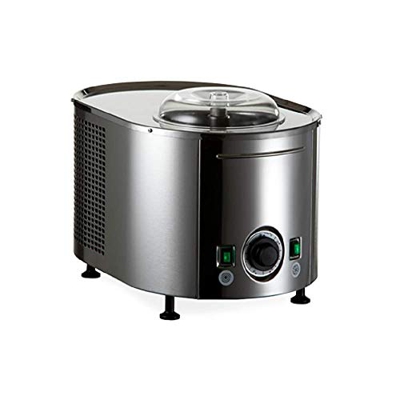 Musso Mini Lussino 4080 Heladera Con Compresor Acero Inoxidable Muy Facil de Usar Prepara deliciosos helados artesanos añadiendo a la máquina ingredie