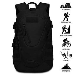 FreeWalk Mochila Táctica Militar Mochila de Asalto Molle Mochilas de Senderismo Unisex para Excursionismo, Montañismo, Camping, Trekking (Negro) precio