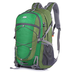 Mooedcoe 40L Mochila Senderismo Montaña Trekking Macutos de Viaje Acampada Marcha (Verde) precio