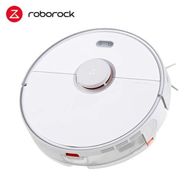 Roborock - Robot aspirador S5 Max (función de aspirador, función de barrido, función de fregado, sensores LDS, control por aplicación), color blanco (