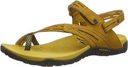 Merrell Terran Convert Ii Sandalias Deportivas para Mujer, Dorado (Gold Gold), 38 EU precio