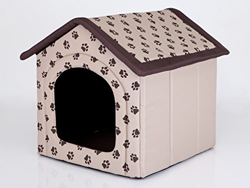 Hobbydog - Casa para Perro, tamaño 3, Color Beige con Patas características