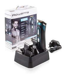 Rowenta TN9130 Trim & Style - Cortapelos para barba y cuerpo 7 en 1, accesorios de afeitado, nariz, oreja, patillas, recorte y afeitador corporal, aut precio