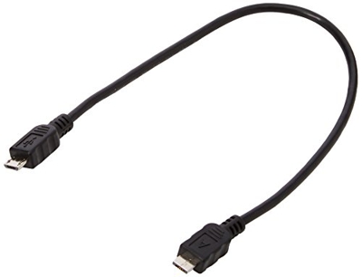 Bosch Cable de Carga Pantallas (Control) para Pantallas Intuvia y Nyon (Unidad de Control de Bicicleta eléctrica), Cable Cargador USB, de Color Negro,