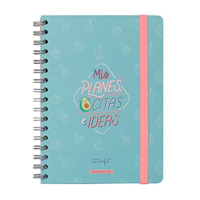 Agenda clásica grande 2020-2021 Semana vista - Mis planes, citas e ideas