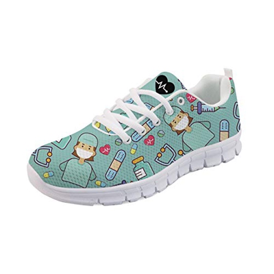 POLERO Zapatillas de Deporte para Mujer Zapatos Deportivos Zapatos con Cordones para Mujer Zapatos para Caminar livianos Zapatos de Tenis Zapatos para