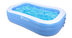 Duerer Piscina Hinchable Rectangular Piscina Infantil Inflable, Piscina Familiar En El Patio Trasero, Fiesta AcuáTica De Verano, Exterior, JardíN, Adu precio