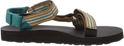 Teva Original Universal, Sandalias de Punta Descubierta para Mujer, Multicolor (Cactus Sunflower Csnf), 38 EU