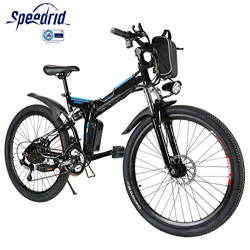 Speedrid Bicicleta eléctrica ebike electrica 26/20 Ebike ebike montaña para Bicicleta con Motor sin escobillas 250 W Batería de Litio 36 V 8 Ah Shiman características